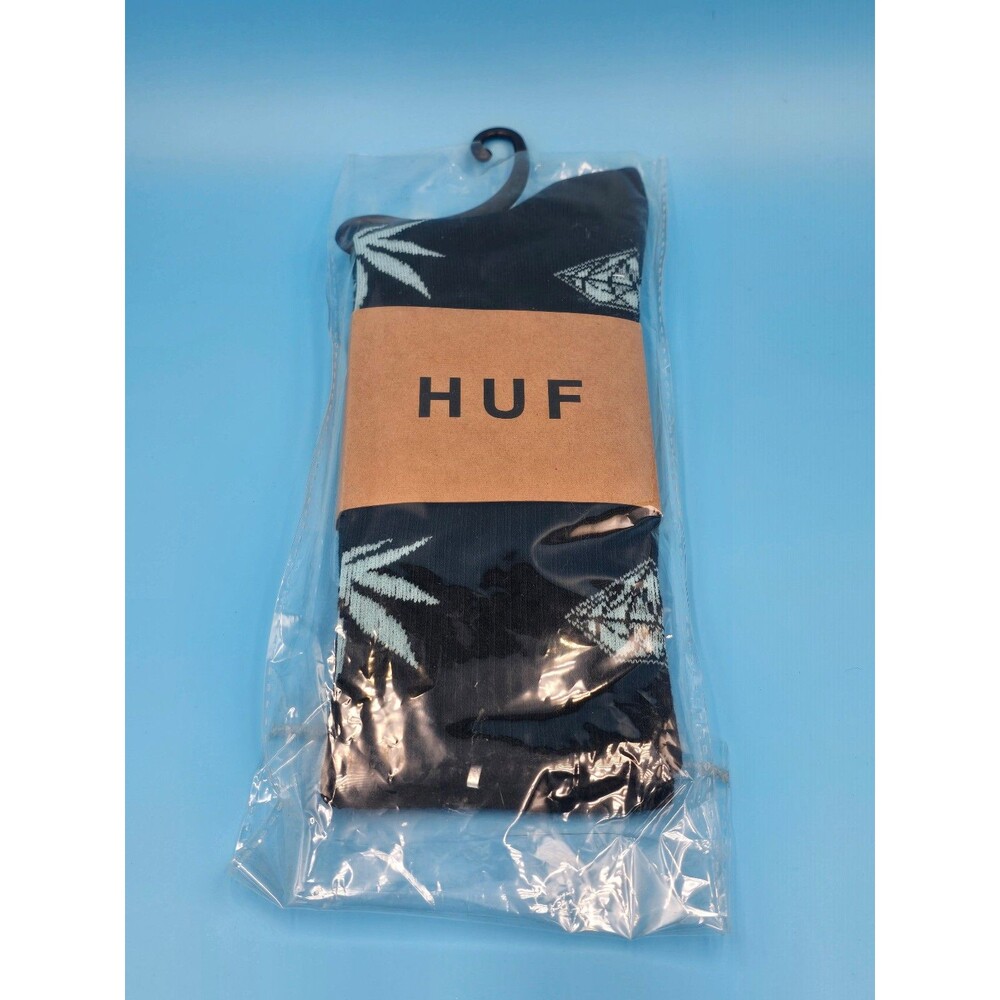 HUF Plantlife Marijuana Weed Crew Socks One Size Athletic Skateboard New